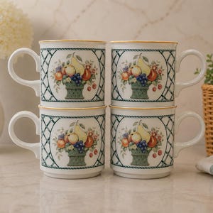 Villeroy and Boch Basket Tea Set - Etsy
