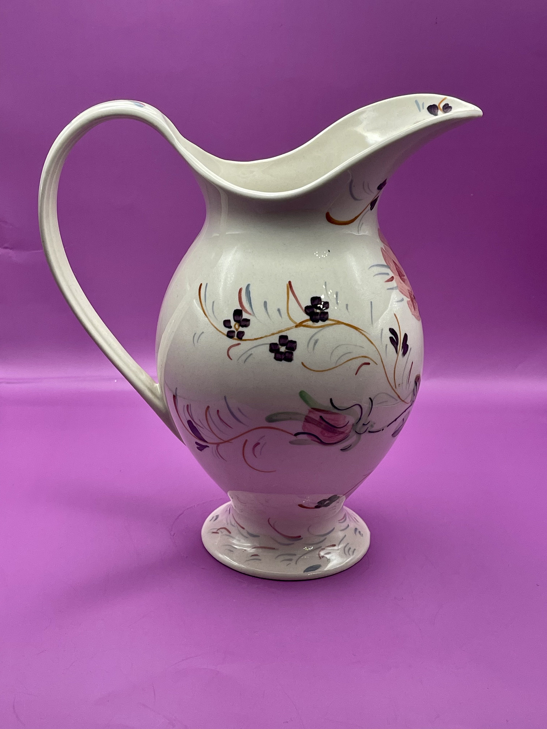 Southern Potteries Blue Ridge Pottery Hand Painted REBECCA Made in U.S