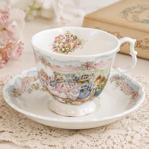 Brambly Hedge Wedding Cup and Saucer - Etsy