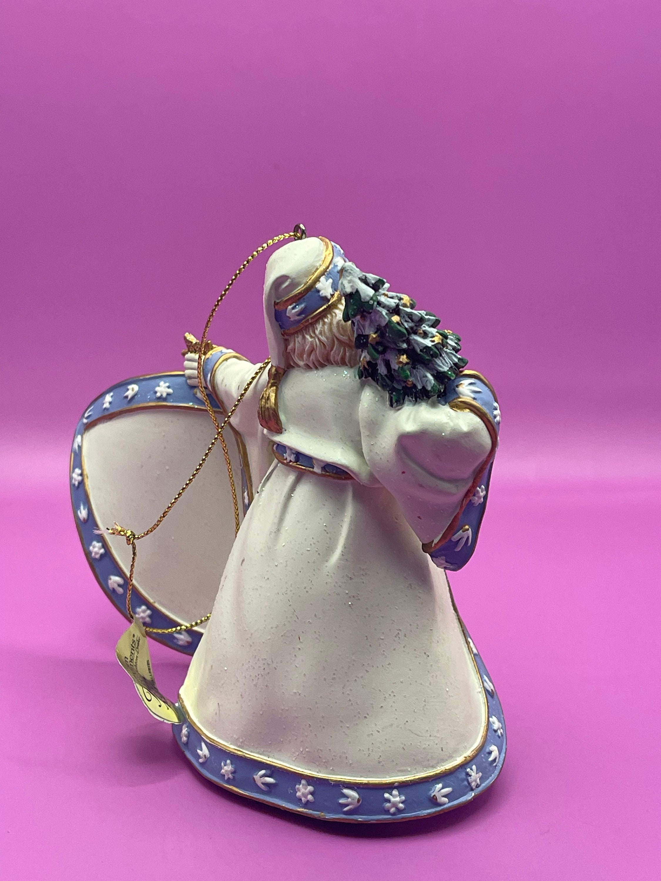 Ashton Drake Santa Ornament, Winter Wonderland Heirloom Collection