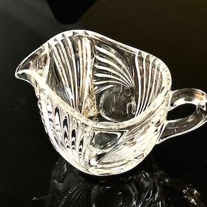 Vintage ~ Crystal Creamer ~ Woondecoratie ~ Keukenartikelen