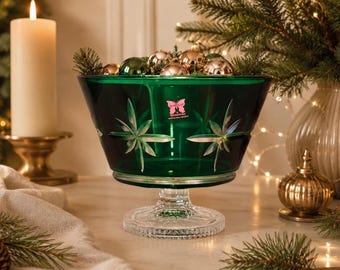 Vintage Waterford Marquis Etched Crystal Serving Bowl