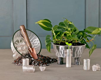 Indoor Planter Liner With Water Indicator - Air Pot - Self-watering Planter  - 6 Shallow - Etsy