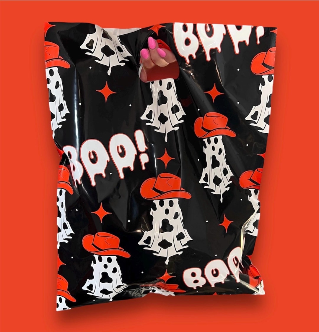 12x15 BOO! Halloween Merchandise Bag / Shopping Bag / Retail Bag - Etsy