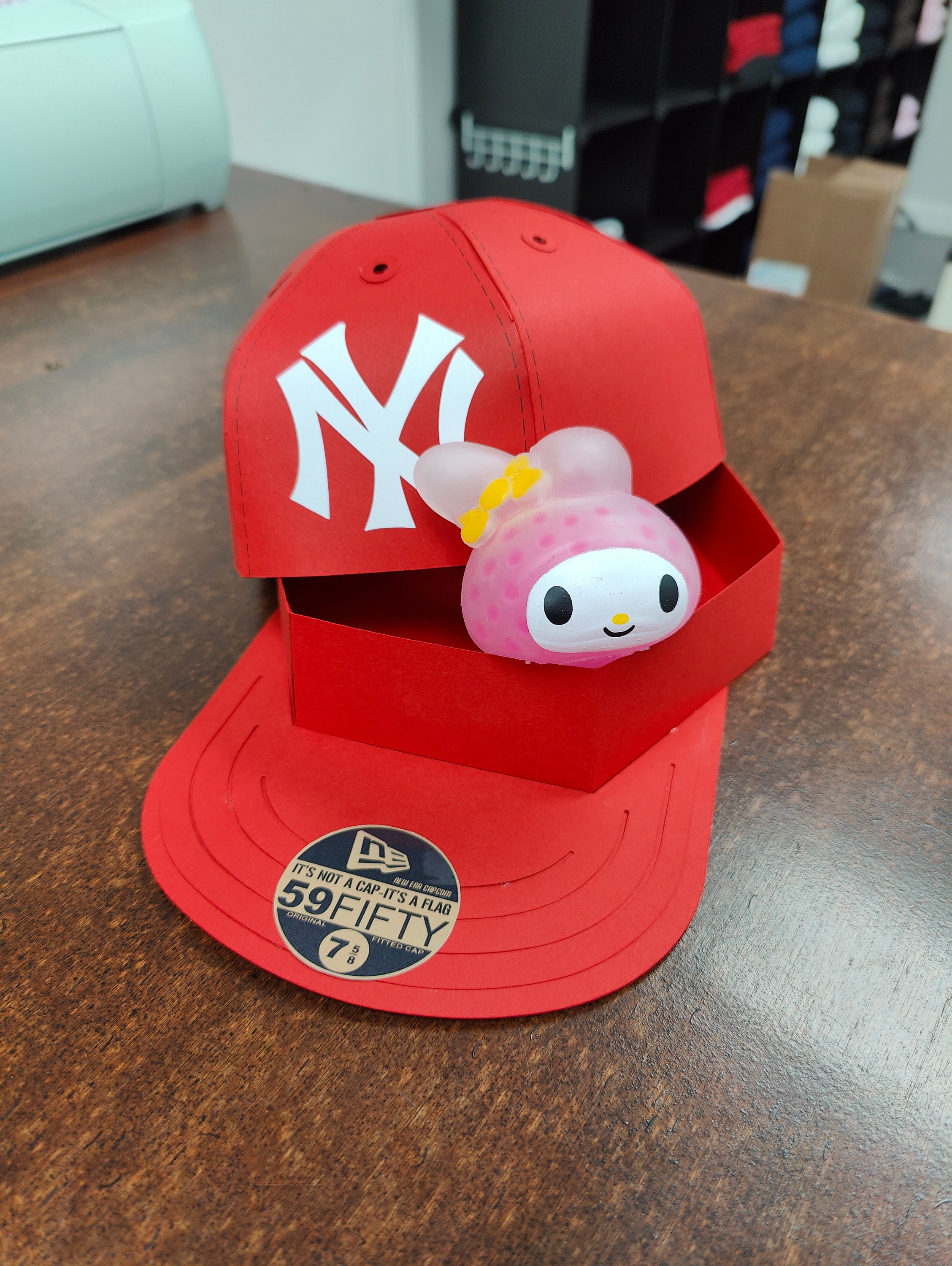 Hat Gift Box Baseball Cap Gift, Empty Favor Box, Valentines Day, Hat Gift Boxes assembled Etsy