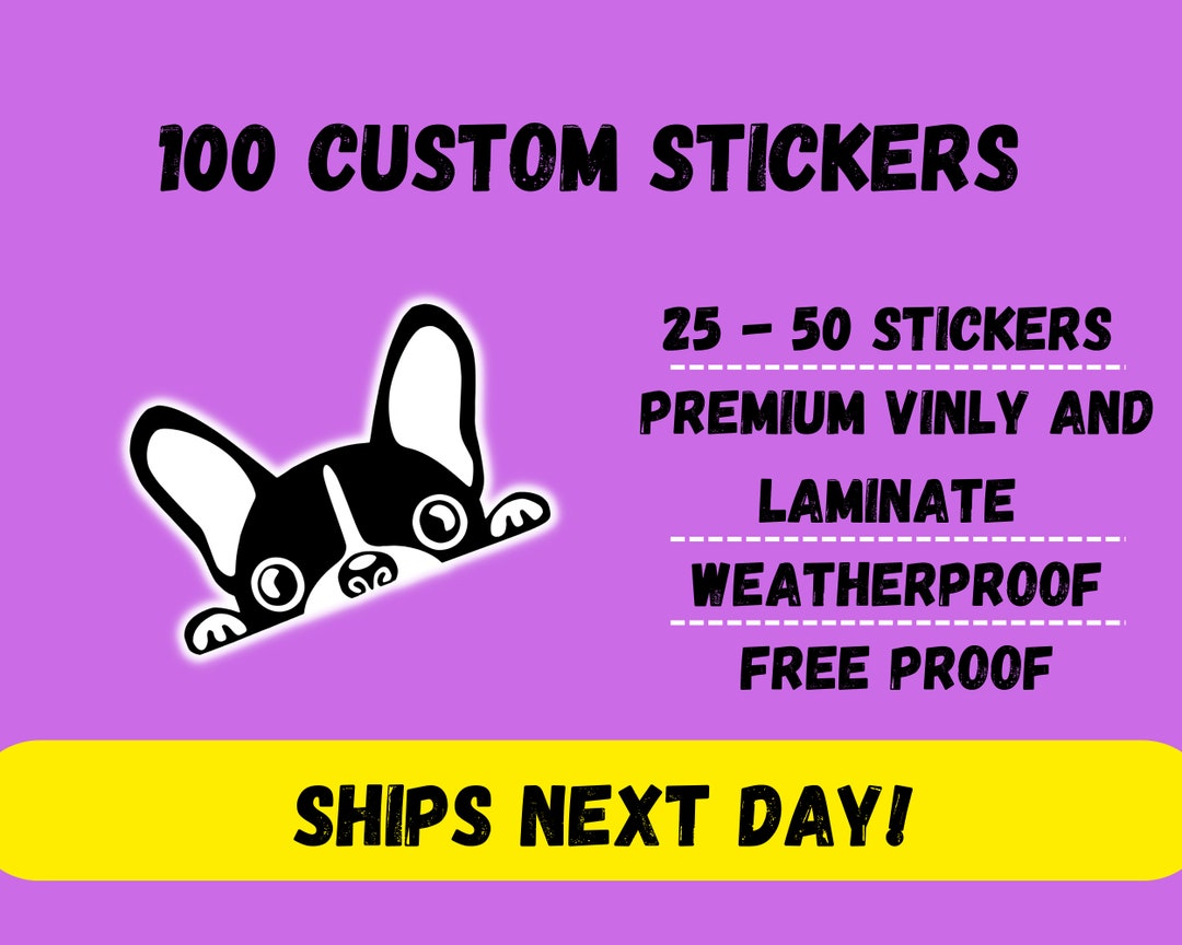 Custom Logo Stickers Custom Stickers Custom Vinyl Stickers / Die Cut