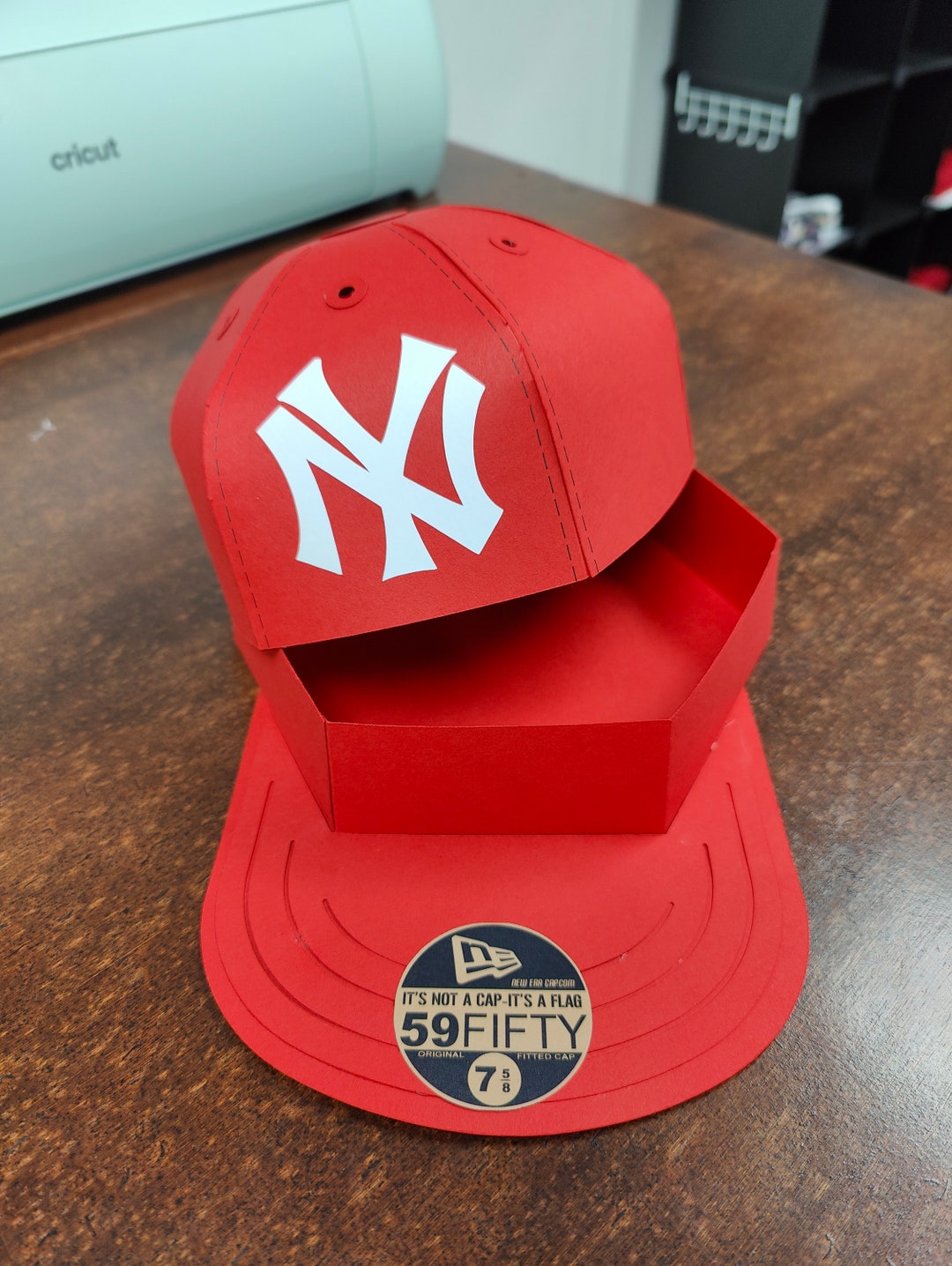 Hat Gift Box Baseball Cap Gift, Empty Favor Box, Fathers Day, Hat Gift Boxes assembled Etsy