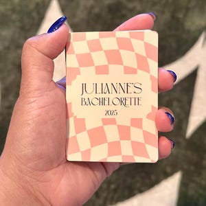Baraja de cartas personalizada: regalo de despedida de soltero/a, cumpleaños y noche de póker