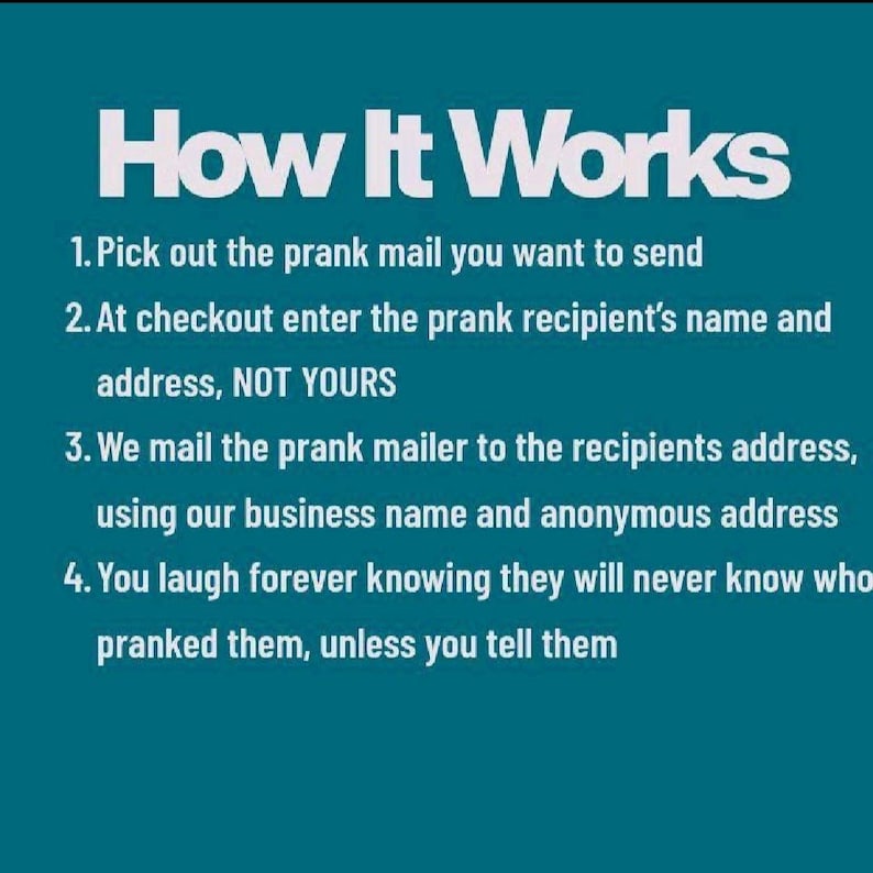 Prank Mail- Middle Finger "Fragile" Package for Funny White Elephant Gag Gift 100% Anonymous image 4