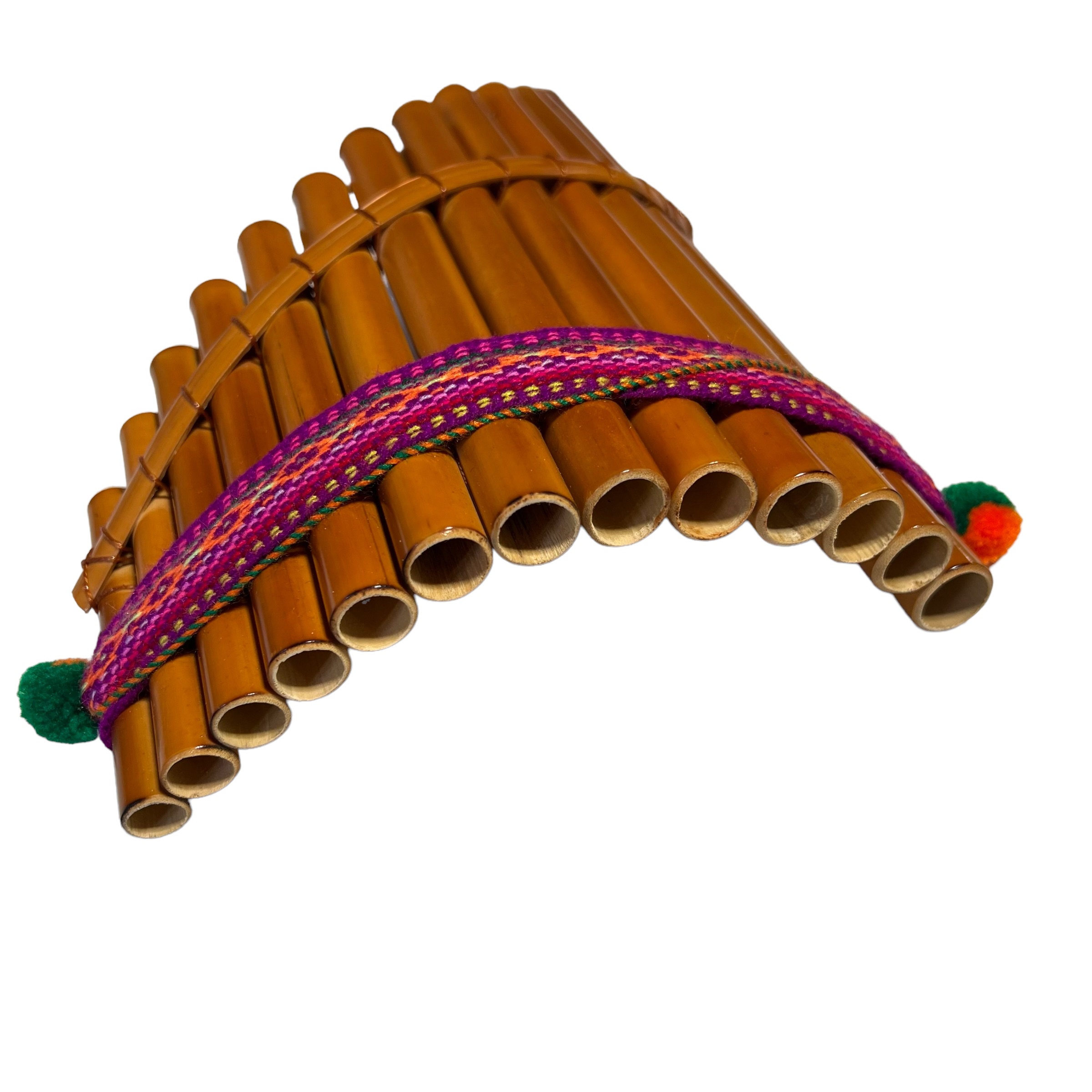 Flûte De Pan Péruvienne Percussion Plus - 13 Notes, Double Rangée, Son Authentique