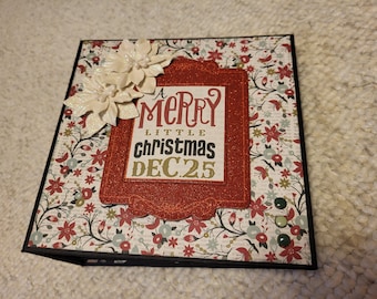 Scrapbook Christmas Mini Album
