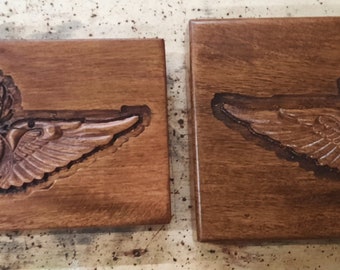 Air Force logo plaque,military,militaria,plaque