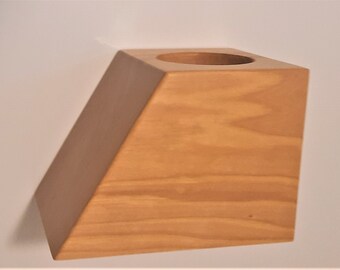 wedge tea light holder