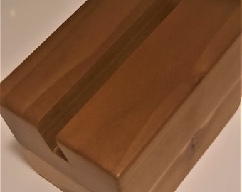 business card holder,poplar.    Limited to current stock. this item is being discontinued.