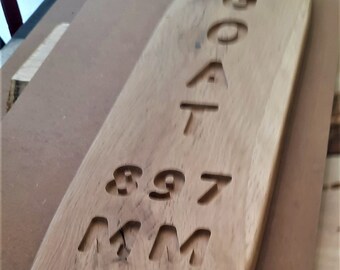 custom ceremonial paddles and insignias