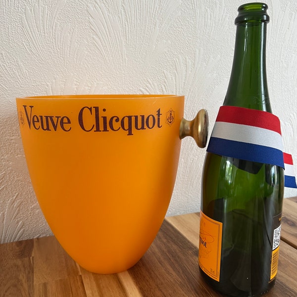 French Vintage Champagne Bucket Veuve Clicquot, Bar Decor, Ice Bucket, Collectors, Cooler