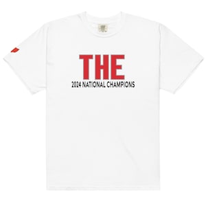 2024 National Champions - Unisex garment-dyed heavyweight t-shirt