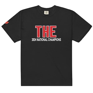 2024 National Champions - Unisex garment-dyed heavyweight t-shirt