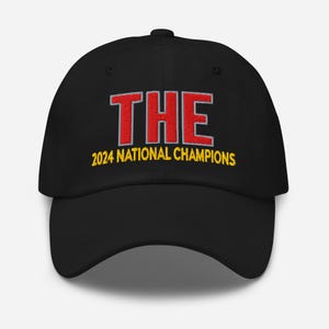 2024 National Champions GOLD EDITION - Dad hat