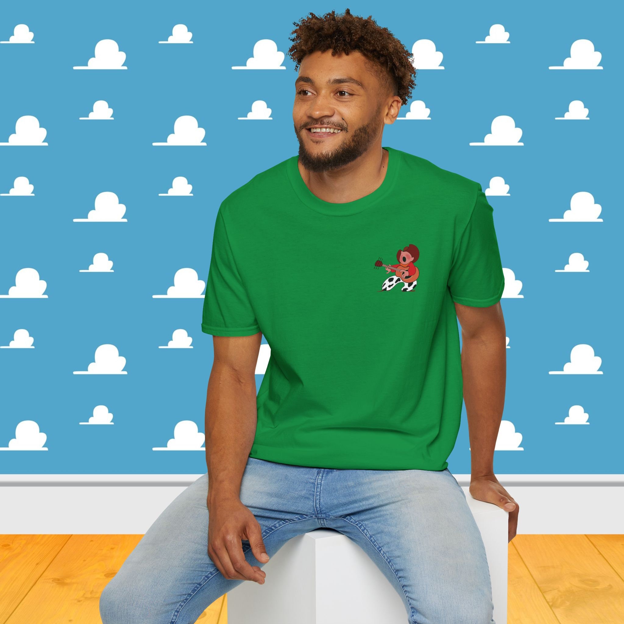 トイストーリー アンディーのTシャツ 激レア 激レア保安官バッジ トイストーリー アンディーのTシャツ 激レア 激レア保安官バッジ