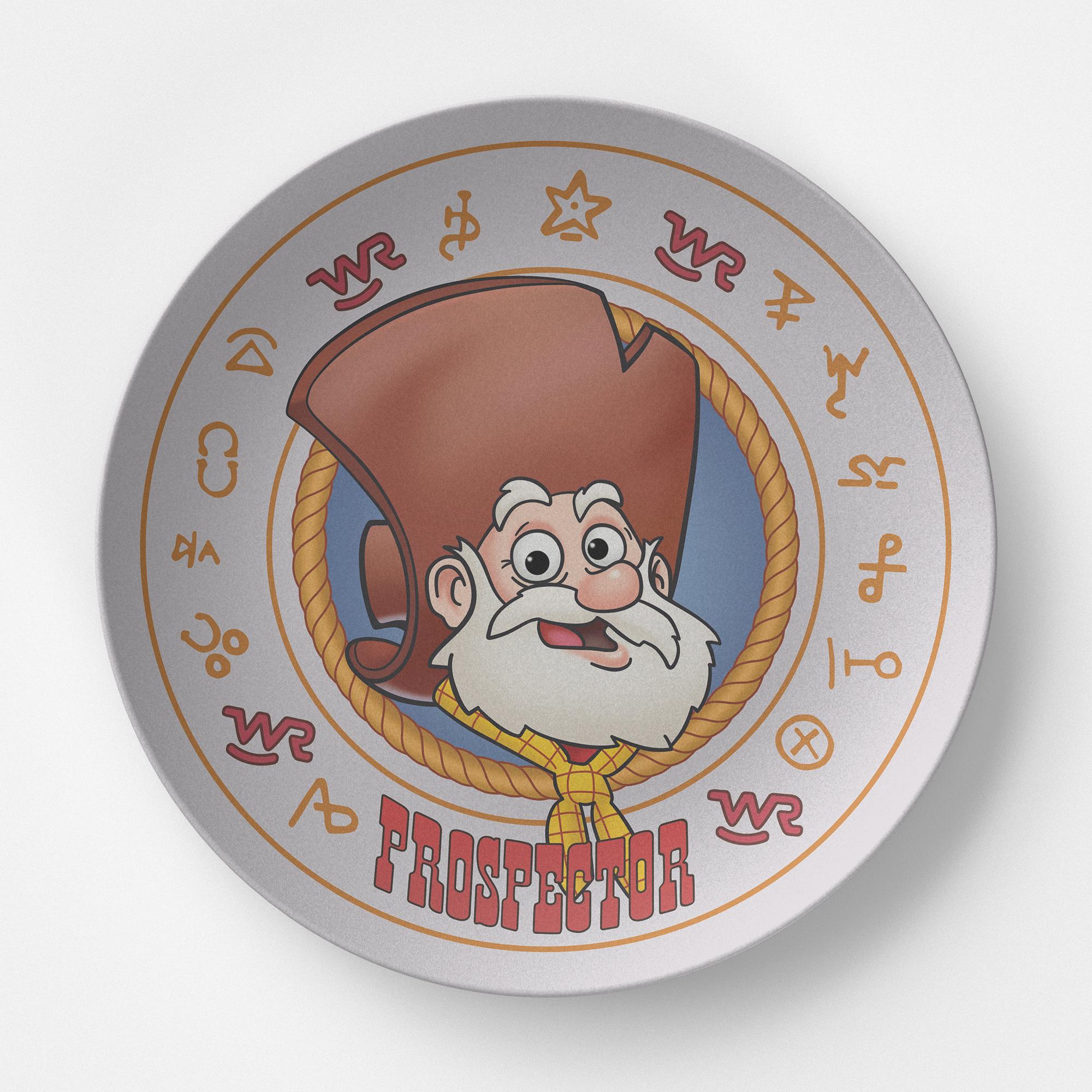 Toy Story 2 - Woody's Roundup Plates - Disney Pixar Collectible