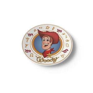 Toy Story 2 Plates - Woody&#39;s Roundup - Disney Pixar Collectible - Woody Jessie Bullseye Prospector