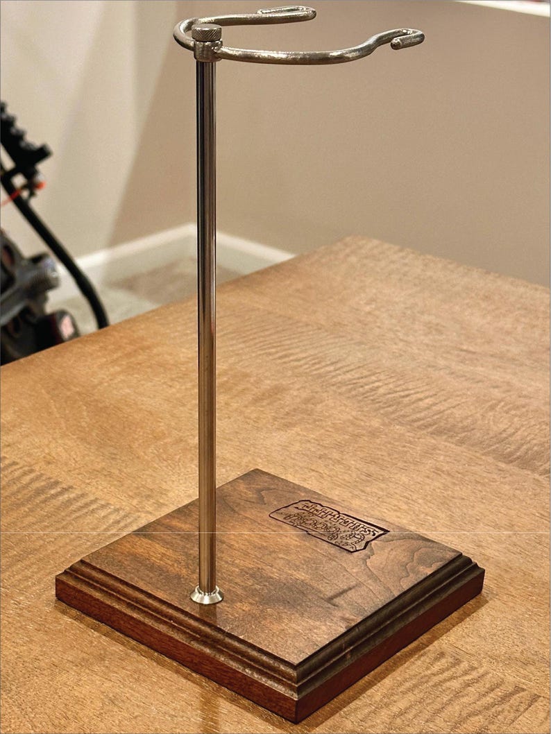 Base de madera maciza para el Sheriff Woody / Soporte para figura de vaquero de juguete de tamaño real / Base de exhibición para coleccionistas imagen 8