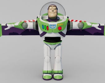 Figura de acción de Buzz Lightyear, fiel a la película / Réplica de juguete de Space Ranger / Figura de exhibición para coleccionistas
