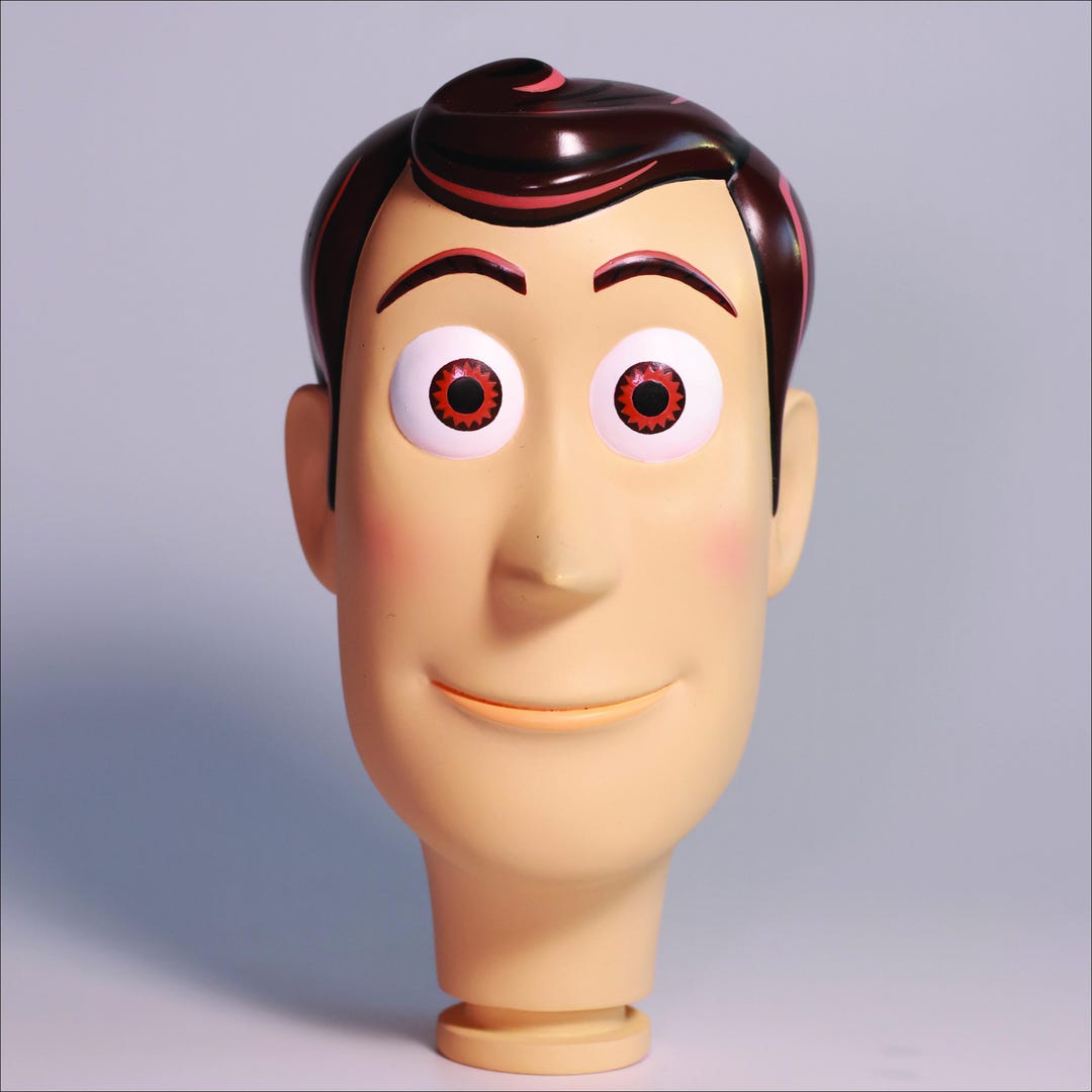 手作りトイストーリー ウッディヘッド＆ハンドレプリカ：ピクサー