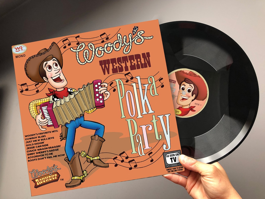 Woody's Roundup Vinyl Record: Toy Story 2 Soundtrack Collectible