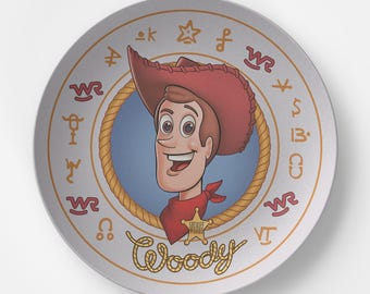 【4点セット】トイ・ストーリー Woody's Roundup プレート Toy Story 2 - Woody's Roundup Plates - Disney Pixar Collectible