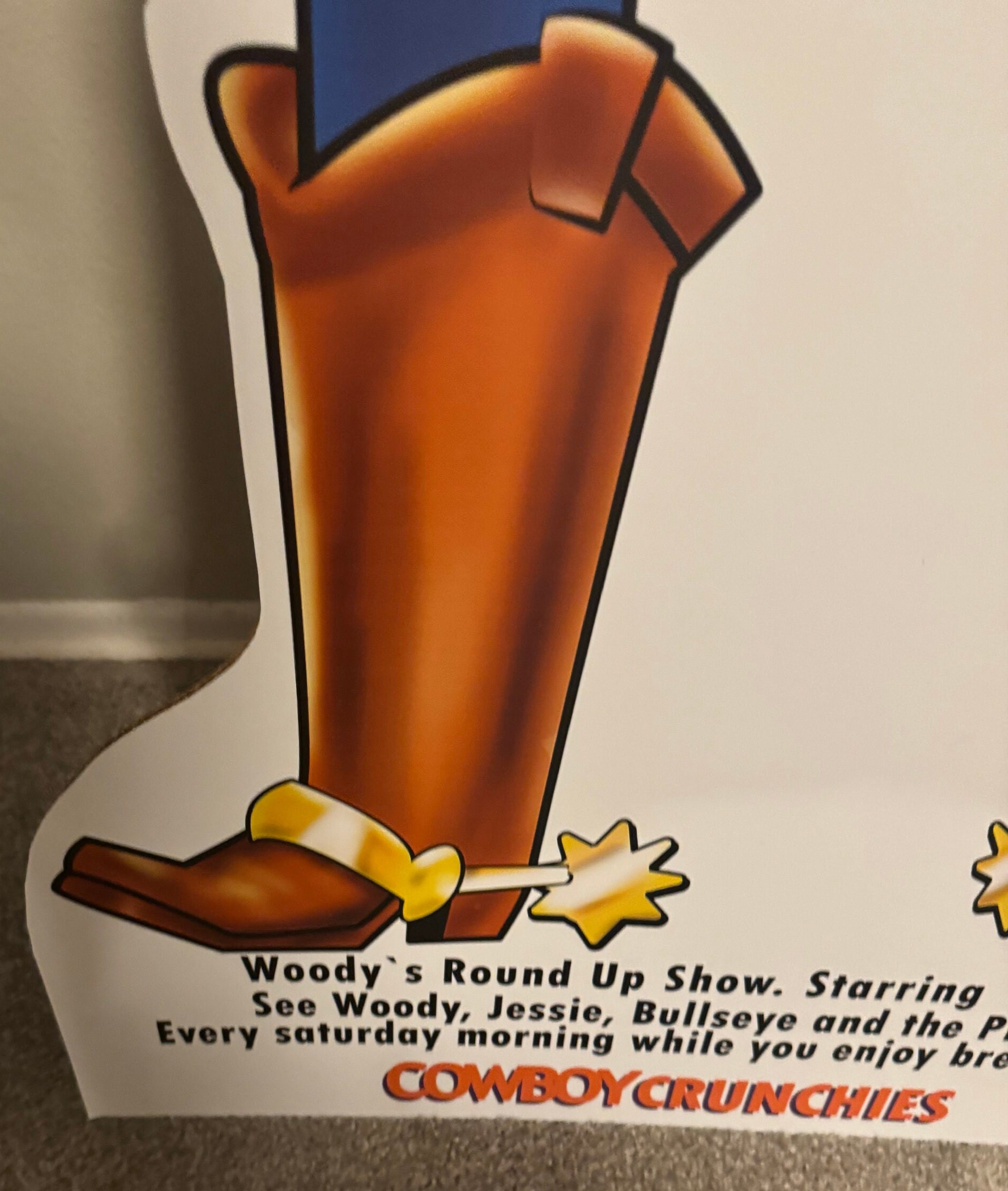Life-size Sheriff Woody Cardboard Standup - Toy Story Collector's