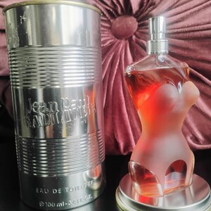 Vintage Classique eau de toilette by Jean Paul Gaultier 100 ml. splash rare edition plus collectible gift