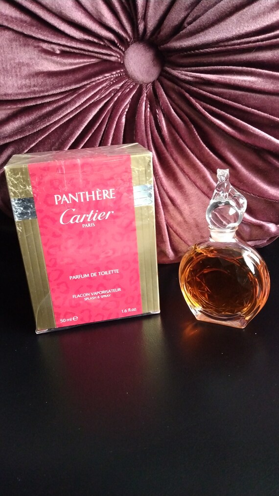 Buy RARE Discontinued Panthere by Cartier second Vintage Edition Parfum De Toilette 50 Ml. Online in India Etsy