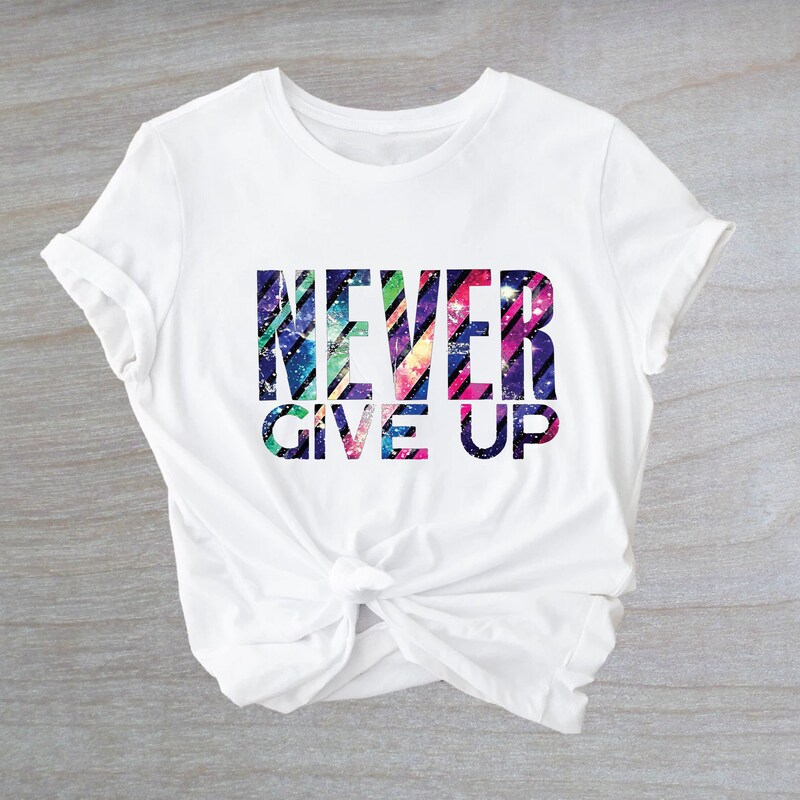 Never Give Up - Etsy