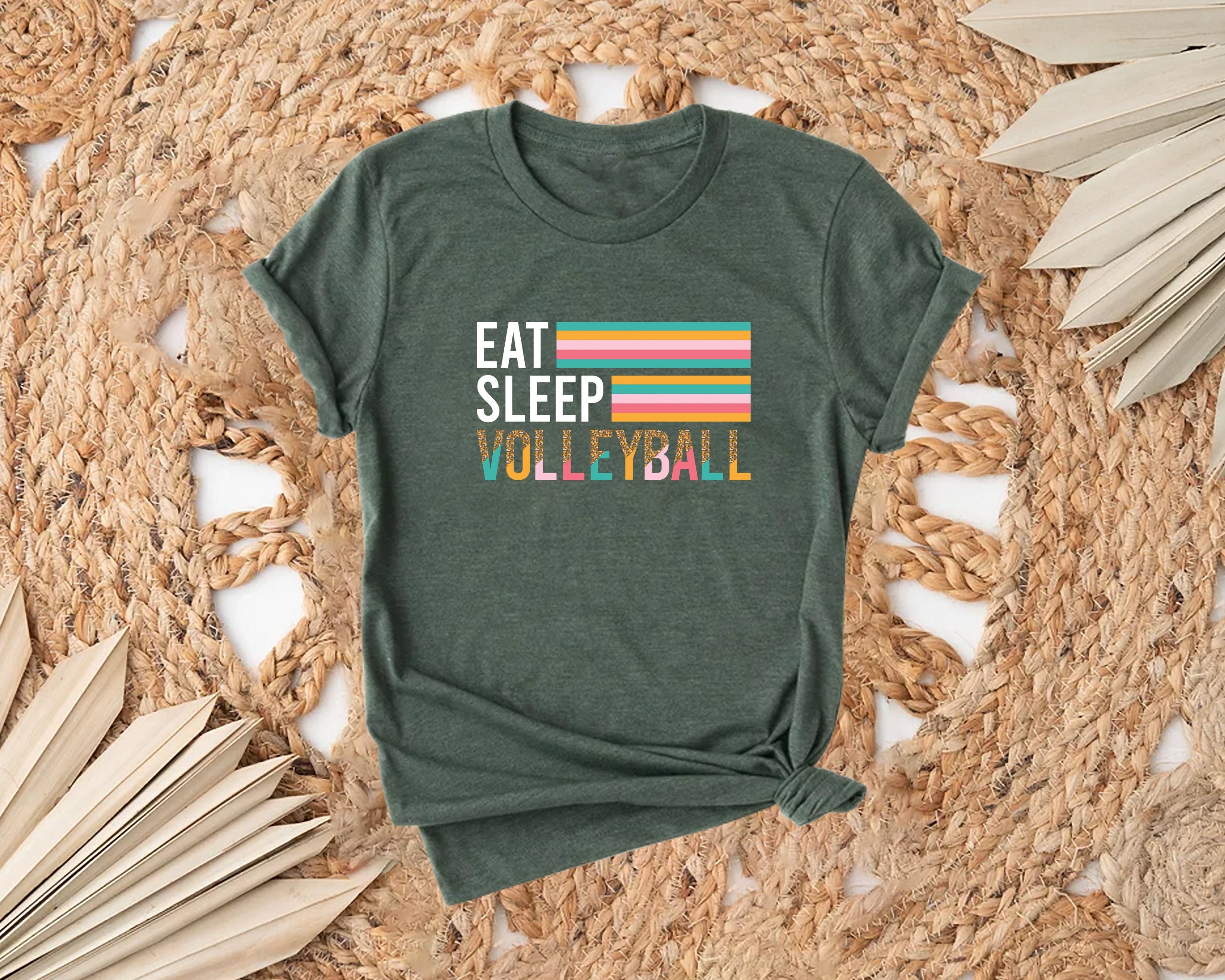 Eat Sleep Volleyball Shirt: Sports Lover Gift, image size:2750x2200