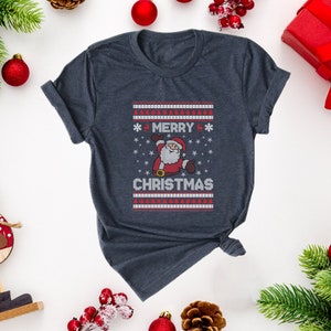 Merry Christmas Shirt, Women&#39;s Christmas Shirt, Cute Christmas Tees, Christmas Shirts, Christmas Tees for Women, Christmas Gift Shirt