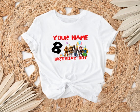 Roblox Birthday Shirt 