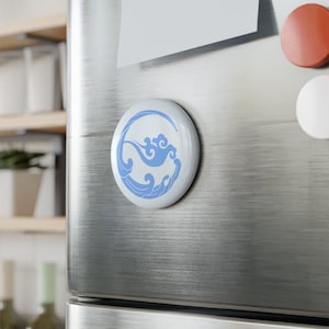 Lan Sect Button Magnet, The Untamed Sect Logo, Grandmaster of Demonic Cultivation, Mo Dao Zu Shi, MXTX Merch
