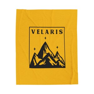 Velaris Blanket, ACOTAR blanket, City of Starlight blanket, Feysand, Sarah J Maas Lover, Bookish gift,