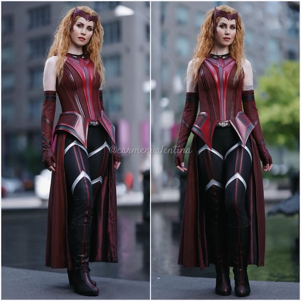 PATTERNS ONLY: Wanda Maximoff Scarlet Witch Wandavision Package. Bodice, Hip Pads, Skirt and Center Piece Cosplay Pattern lot PDF