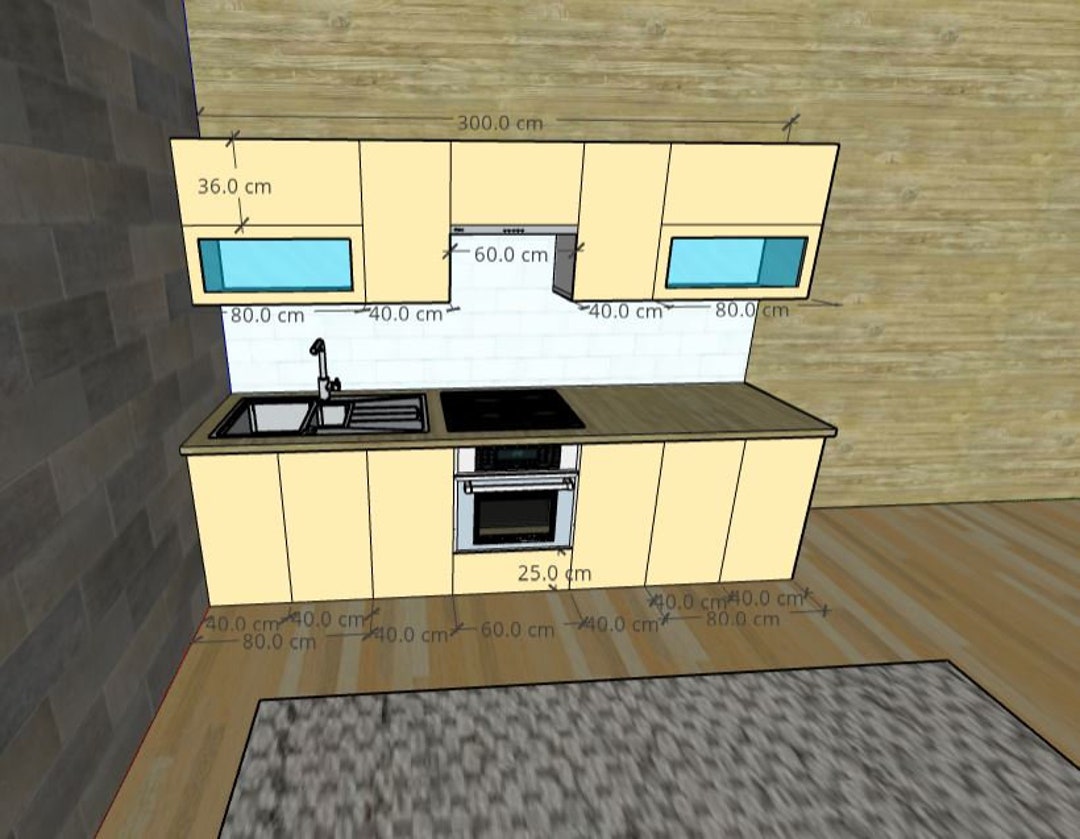 Kitchen furniture Plans Only Etsy