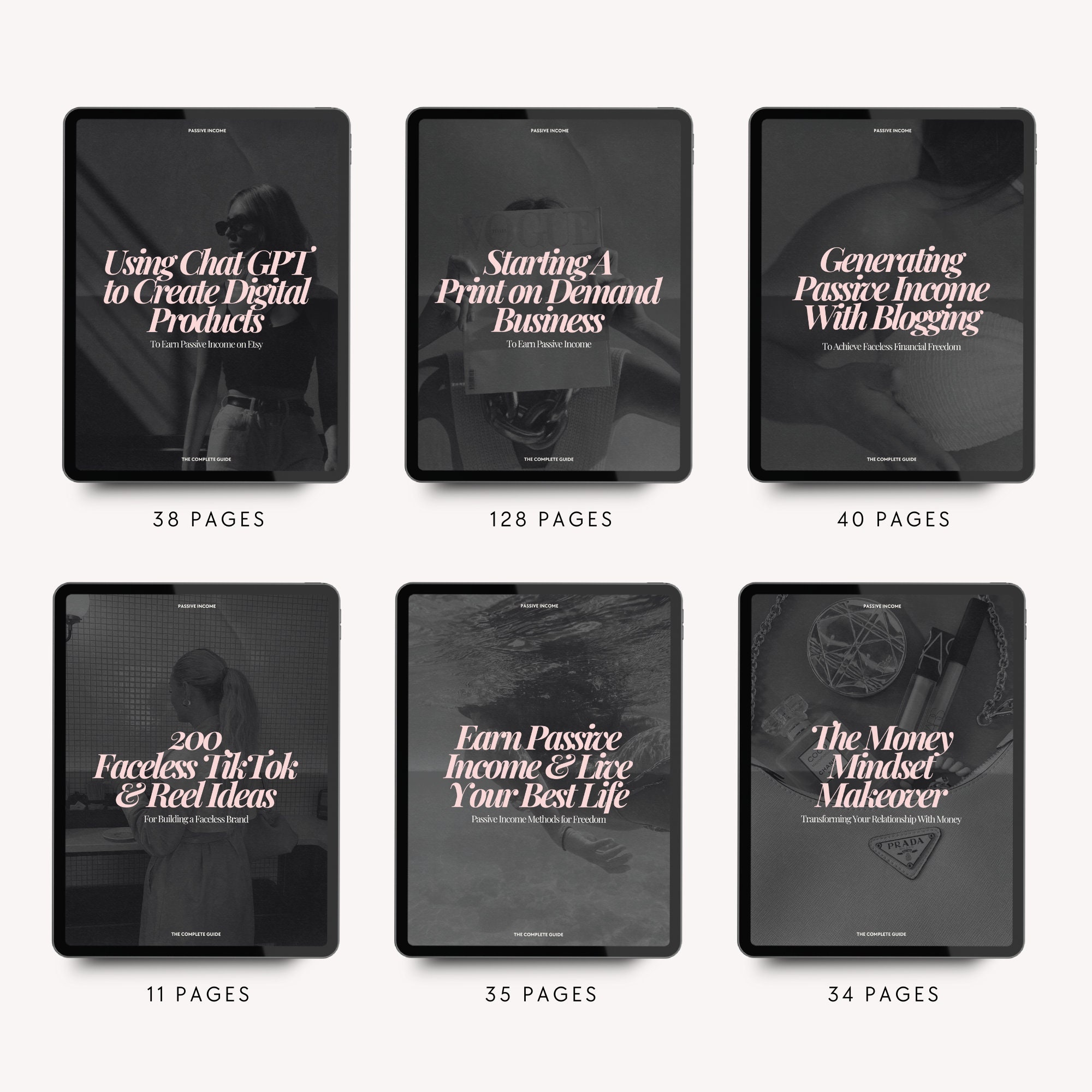 Passive Income Ebook Bundle MRR // Master Resell Rights, Resell Digital ...