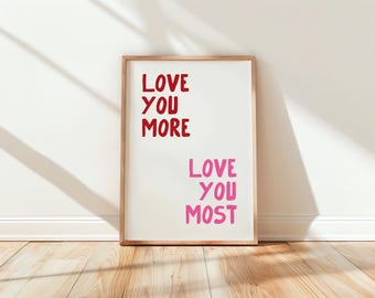 Bedroom Wall Print | Printable wall art, quote print, typography wall art, preppy bedroom decor, cosy decor, bedroom print