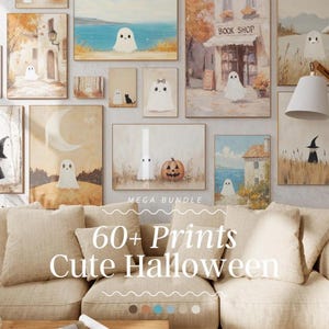 Pacchetto di stampe da parete vintage di Halloween / stampe di Halloween, arte autunnale, galleria di pareti di Halloween, arte accademica oscura, stampe gotiche, decorazioni di Halloween