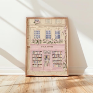 Book Lover Wall Print | bookish print, gift for bookworm, reading print, book wall art, book lovers decor, gift for book lover, bookcore