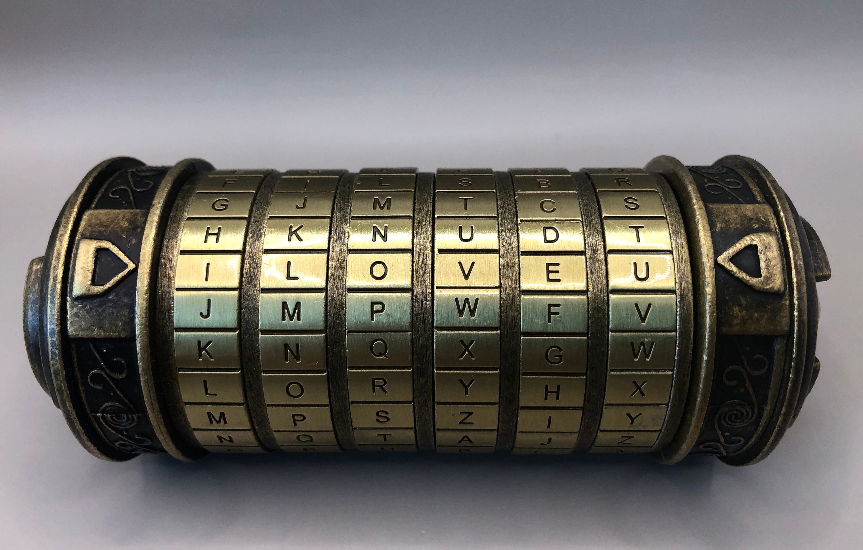Vintage Da Vinci Code Cryptex / Puzzle / Prop - Etsy Sweden