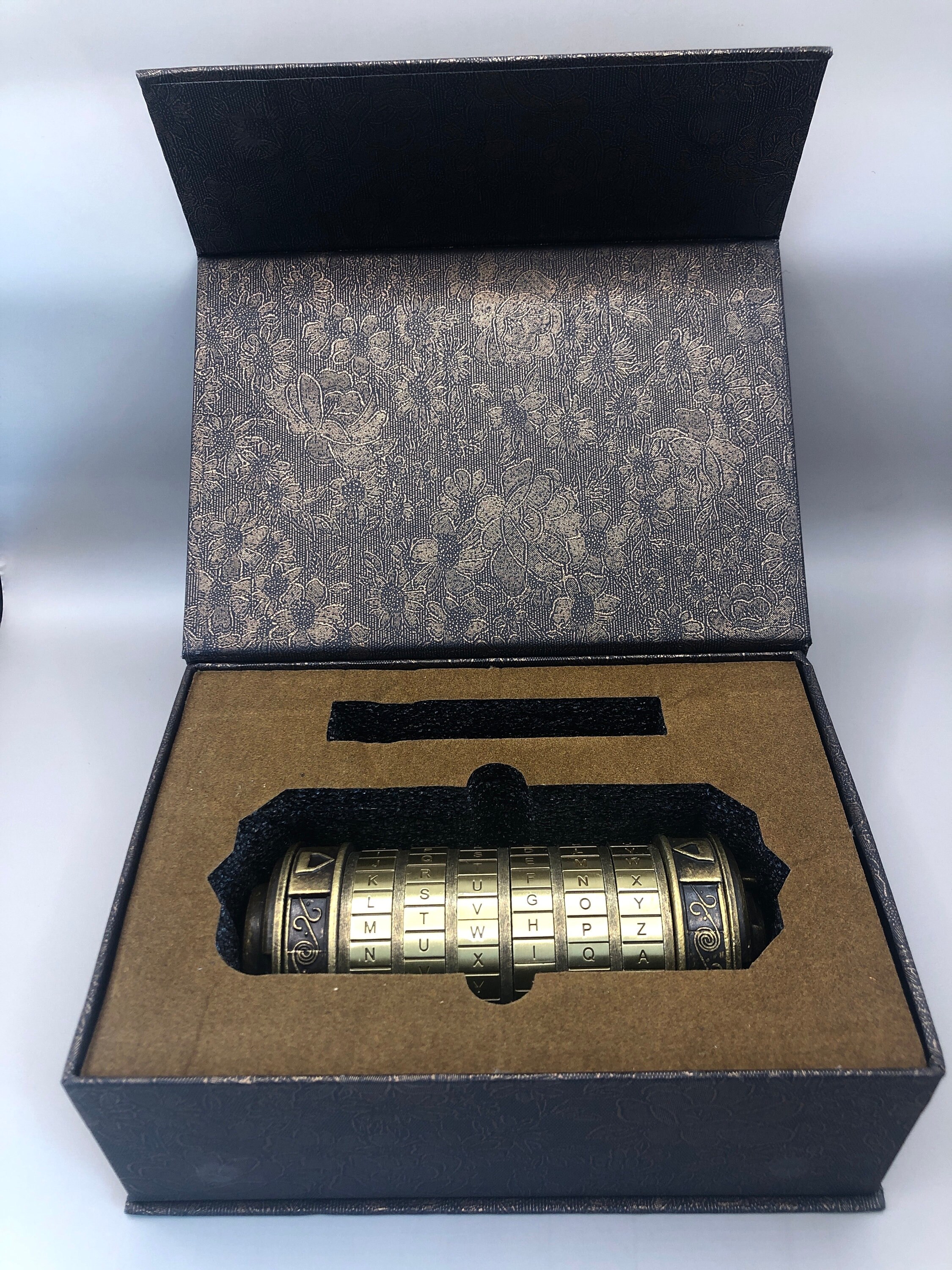 Vintage Da Vinci Code Cryptex / Puzzle / Prop - Etsy