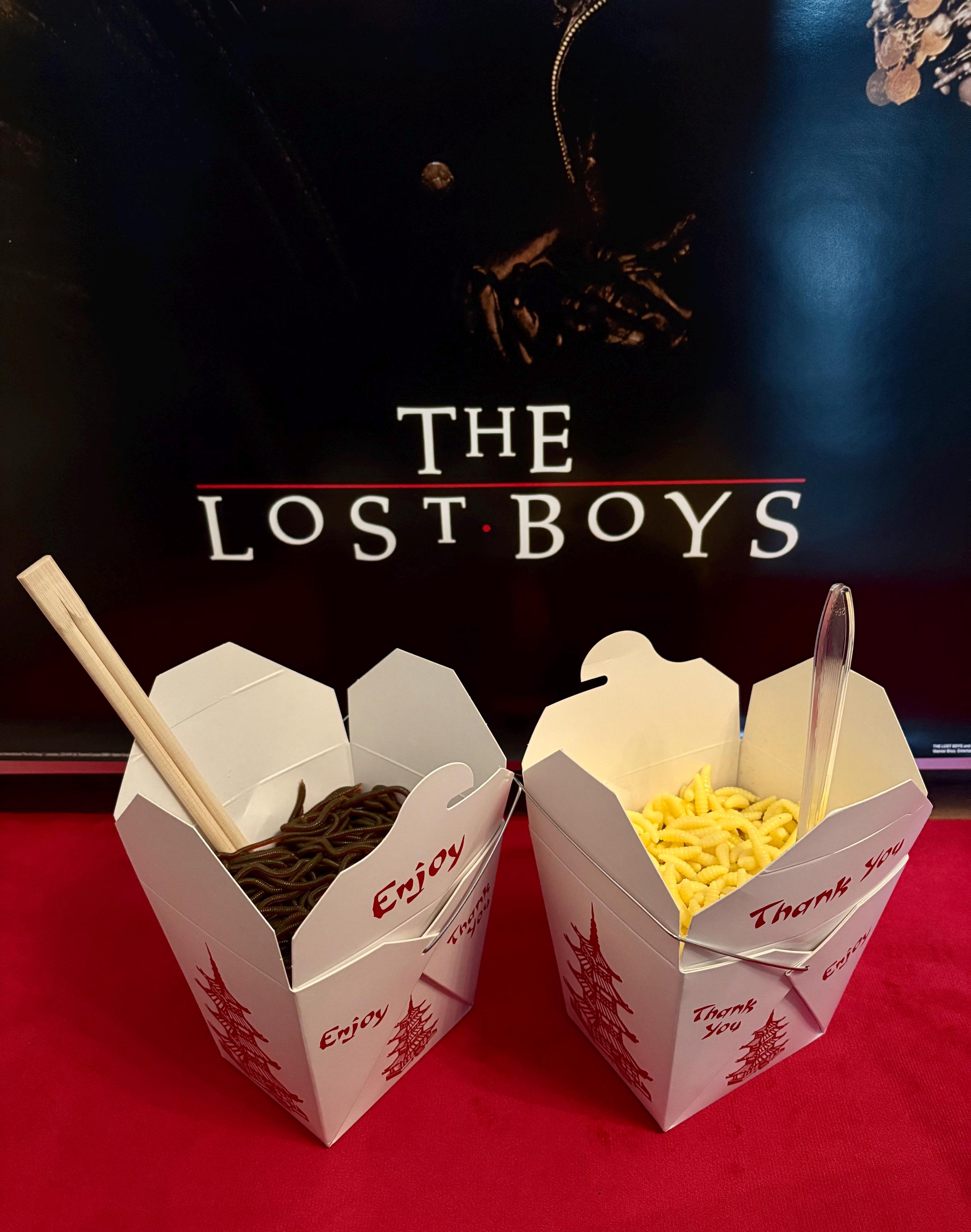 Lost Boys Inspired Chinese Takeout Containers / With Maggots or