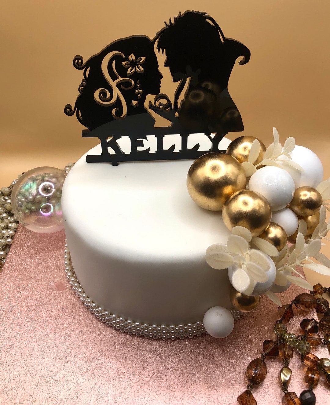 Labyrinth Themed Cake Topper Personalised With Name of Choice - Etsy